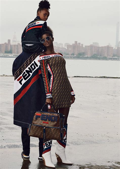 is fila and fendi the same|fendi mania collab.